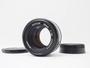 【良品】ニコン NIKON Ai-S Ais NIKKOR 50mm F1.4 レンズ #172