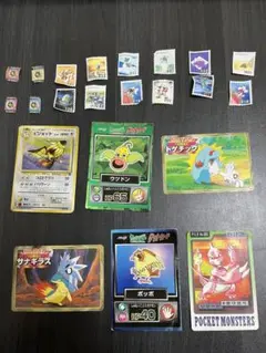 ポケモングッズ　ポケカ　ゲットカード　切手