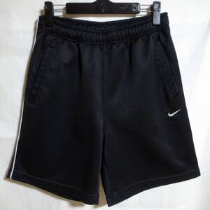 90s 00s ナイキ ハーフジャージ トラックパンツ ショーツ ショートパンツ ジャージ 黒 nike ユニセックス