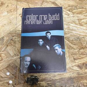 メ HIPHOP,R&B COLOR ME BADD - REMEMBER WHEN INST,シングル TAPE 中古品