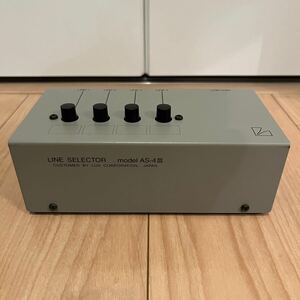 LUXMAN ラックスマン ラインセレクター AS-4III SELECTOR LINE オーディオ機器