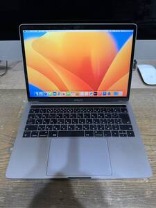  ☆【バッテリ修理サービス推奨】のため爆安！ MacBook Pro 13 2017 Core i7 3.5GHz 16GB 512GB macOS Ventura Retina 外箱あり