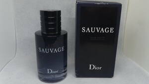 日本語シール付き正規品 Christian Dior SAUVAGE クリスチャン ディオール ソヴァージュ オードゥ トワレ　ソバージュ 60ml EDT