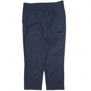 DESCENDANT ディセンダント 日本製 T/C TWILL TAPERED WORK PANTS クジラ刺繍 テーパードワークパンツ 1 NAVY ボトムス g11522