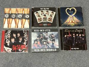 CD+DVD キスマイ Kis-My-Ft2 舞祭組 KIS-MY-WORLD HIT! HIT! HIT! Edge of Days L.O.V.E. 舞祭組の、わっ! 棚からぼたもち