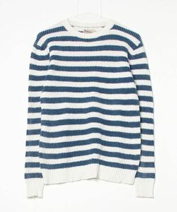 「The DUFFER of ST.GEORGE」 長袖ニット SMALL ネイビー メンズ