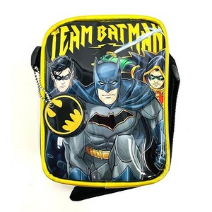 バットマン ショルダーバッグ ミニ ( TEAM BATMAN ) 15293 BATMAN DCコミックス アメコミ 鞄 ポシェット 男の子 子供 幼児 グッズ