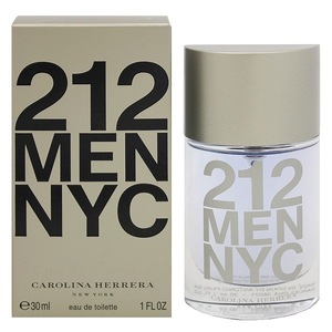 キャロライナヘレラ 212 フォーメン EDT・SP 30ml 香水 フレグランス 212 MEN CAROLINA HERRERA 新品 未使用