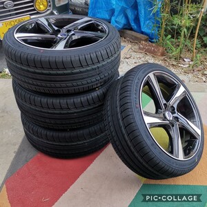 新品 タイヤホイール4本セット（ボルボ） VOLVO V40 クロスカントリー T3 D4 T518インチタイヤとホイール付き225/45R18 225/45R18