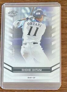 大谷翔平　ルーキーイヤー2018 Leaf DRAFT shohei ohtani 野球カード　直筆サインなし　Topps 以外