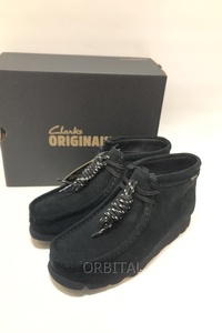 経堂) クラークス Clarks ワラビーBT GTX ブラックスウェード サイズUK5 ゴアテックス 定価3.5万位