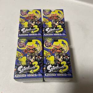 未開封 スプラトゥーン3 チョコエッグ 4個セット