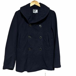 Engineered Garments エンジニアードガーメンツ　Pコート　ショールカラー　メルトンコート　XSサイズ　ネイビー　旧タグ