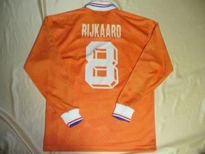 値下げ交渉 ユーロ92 オランダ代表 ライカールト Lotto 支給用 検/1992 HOLLAND NETHERLANDS RIJKAARD MATCH PLAYER ISSUE SHIRT MILAN Y2K