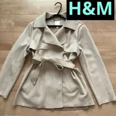 H&M フェイクスエード ショートジャケット