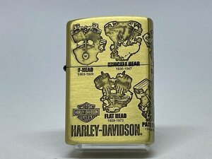 送料無料 ZIPPO[ジッポー]3面加工 HARLEY-DAVIDSON ハーレーダビッドソン HDP-47