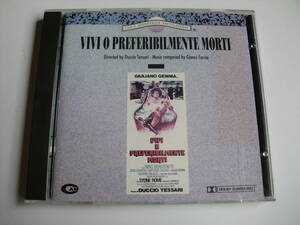 ジャンニ・フェリオ　GIANNI FERRIO「荒野の大活劇　VIVI O PREFERIBILMENTE MORTI」OST　18曲　CAM 輸入盤