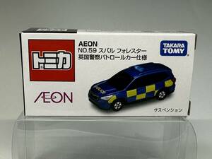 トミカ イオン 59 スバル フォレスター 英国警察パトロールカー仕様