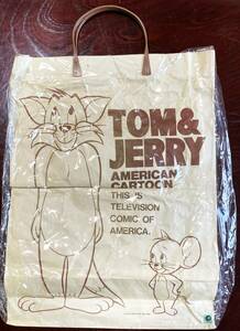 TOM&JERRY 手提げ紙袋 B3サイズ 東映 ビニールかけ