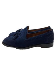 JOSEPH CHEANEY&SONS◆HARRY NAVY SUEDE/タッセルローファー/UK7.5/NVY/Q000676-008