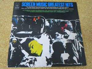 ◎Screen Music Greatest Hits★/日本ＬＰ盤☆シート　Gatefold　Simon & Garfunkel Barbra Streisand Andy Williams Flatt & Scruggs