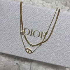 DIOR PETIT CD ダブル ネックレス 並行輸入