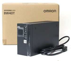 ☆ 【未使用】 OMURON 無停電電源装置 UPS 400VA/250W BW40T ☆AHB08444　オムロン