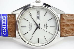 ☆諏訪精工舎56KS　1974年製　SEIKO　56KS後期型 Ref.5626-8001　自動巻紳士腕時計　純正SEIKOベルト　OH済