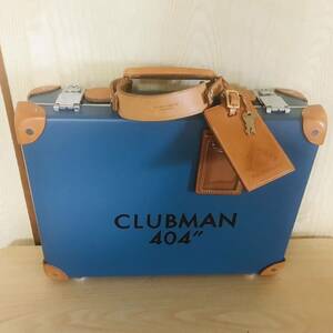 GLOBE-TROTTER/グローブトロッター 16インチ ☆ダークブルー☆ CLUBMAN 404”本国オーダー品 トランクケース スーツケース