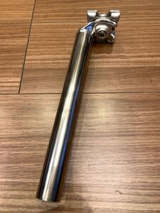 希少品 campagnolo カンパニョーロ record レコード titanium チタニウム シートポスト 27.2 mm チタン シートピラー 