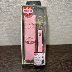 S２２★アイコスケース★ナチュラルデザイン電子タバコIQOS用ケース Fleur IQOS3MULTI ピンク　タバコケース　ハンドメイド等