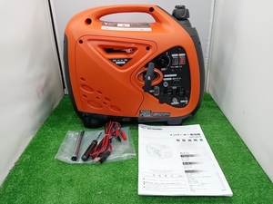 未使用 長期保管品 アイリスオーヤマ エンジン式 インバーター 発電機 定格出力 0.9kVA 900W IGG-900