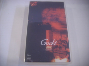  ● VHS GACKT / 微風 ANOTHER WORLD 12月のLOVE SONG 日本クラウン株式会社 CR VP-10006 2002年