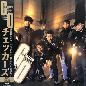 The Checkers チェッカーズ GO 帯付LP レコード 5点以上落札で送料無料e