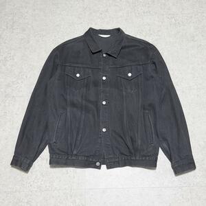 美品　15AW UNUSED オーバーサイズ　ブラックデニムジャケット　2