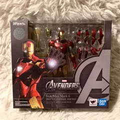 S.H.フィギュアーツ アベンジャーズ アイアンマン マーク6-《BATTLE DAMAGE》EDITION- 約150mm PVC&ABS&ダイキャスト製