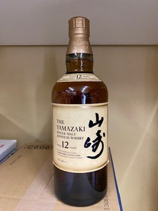 サントリー山崎12年　700mlです!シングルモルトウイスキー　　　　他山崎余市宮城峡響久保田田酒出品してます。