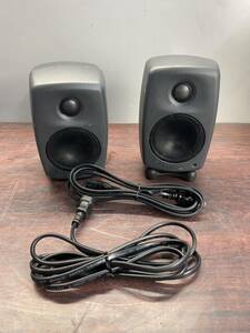 A2823) GENELEC 8010A パワード モニタースピーカー 音響機材 ジェネレック 中古　通電確認　ペア （甲2）