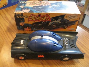 ☆かなり希少☆1977年ビンテージ★TALKING BATMOBILE Palitoyパリトイ トミー トーキングバットモビル DC COMICS★