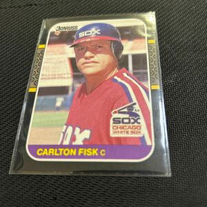 Donruss 1987 Carton Fisk Chicago White Sox No.247