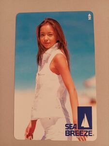 テレホンカード 安室奈美恵 シーブリーズ 