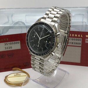 1円～/OMEGA/オメガ/SPEEDMASTER/スピードマスター/3510.50/黒文字盤/シルバーカラー/箱・付属品付/自動巻/腕時計/稼動品/ジャンク/S008