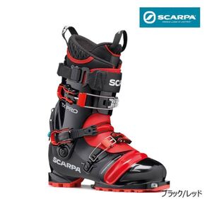 新品　未使用　25.0センチSCARPA TX PRO スキー ブーツ ブラック/レッド　テレマークブーツ