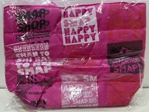 【大特価】SMAP 限定トートバッグ SMAPSHOP10周年 新品未開封 手提げバッグ k004