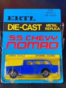 ERTL アーテル 1/64 55 CHEVY NOMAD WAGON #1632 シェビー ノマド ワゴン CHEVROLET シボレー HONG KONG 香港