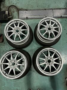 RAYS ボルクレーシング CE28 17インチ 7.5J +50 pcd100 5穴 鍛造 FORGED PCD100 GR86 BRZ レガシィ プリウス 50 30 