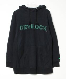 「DEVILOCK」 刺繍プルオーバーパーカー L ブラック メンズ