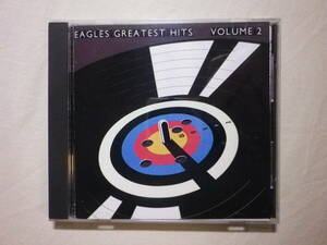 『Eagles/Greatest Hits Volume 2(1982)』(1989年発売,18P2-2730,廃盤,国内盤,歌詞付,Heartache Tonight,New Kid In Town,The Sad Cafe)