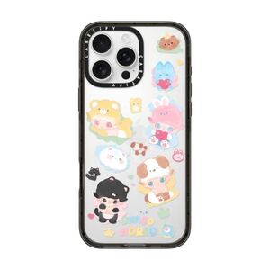 CASETiFY×dimooケース クリアケース iPhoneケース POP MARTスマホ保護 iPhone耐衝撃iPhone16/16pro//15/15pro/14/14pro/13/13pro/12/