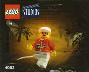 レア★入手困難★LEGO 4063　STUDIOスタジオミニフィグ廃盤品